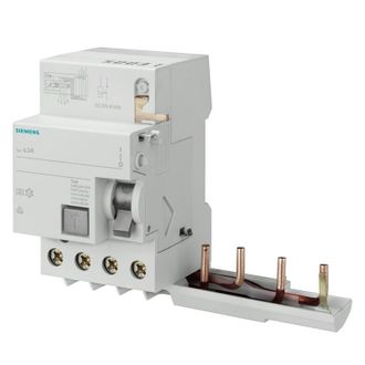 SIEMENS Bloqueo Del Diferencial De 4 Polos 40a 0,3a Tipo A 5sm26426 5sm26436