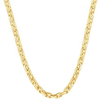 Pompeii3 14k Yellow Gold Womens 24 Chain Necklace 42 Grams 7mm Thick