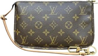 Louis Vuitton Pre-owned Mini Bags, female, Brown, Size: ONE SIZE Pre-owned Pochette Accessoires Monogram Handbag