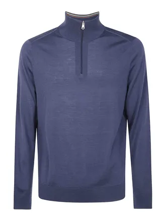 Paul Smith Mens Sweater Zip Neck