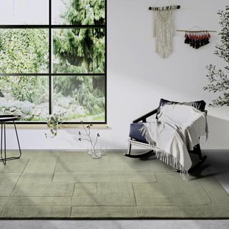 Villeroy & Boch Alfombra de dormitorio 120 x 170 cm, lana secundaria, patr&oacute;n