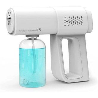 OEM Pistola Pulverizadora Usb Nano, Desinfectante El&eacute;ctrico De Luz Azul, Atomizador Port&aacute;til Recargable, Pulverizador De Vapor Hidratante Para El Cuidado 