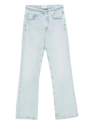 Citizens Of Humanity Jeans met logopatroon - Blauw