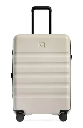 Antler Icon Stripe Medium Suitcase in Taupe at Nordstrom