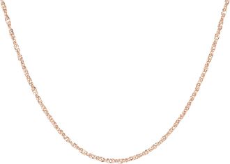 Autentica 16 Polished Singapore Chain Necklace