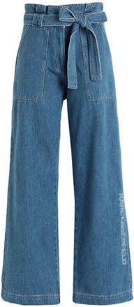 Karl Lagerfeld PAPERBAG WAIST DENIM PANTS