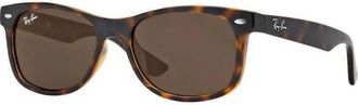 Ray-Ban Sunglasses, unisex, Brown, 47 MM, Junior New Wayfarer