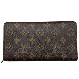 Louis Vuitton Pre-owned Wallets, unisex, Brown, Size: ONE SIZE Pre-owned Long wallet (bi-fold)