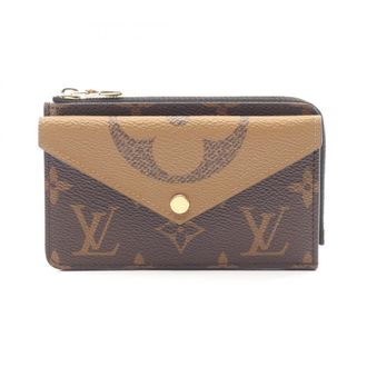 Louis Vuitton Black Brown Monogram Reverse Monogram Reverse Coin Purse/Coin Case (Pre-Owned)