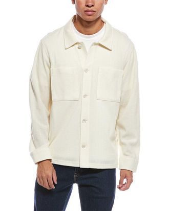 Todd Snyder Todd Snyder Herringbone Knit Wool-Blend Shirt
