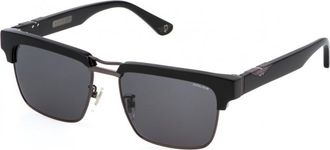 Police Mens SPLP25 55 0672 Sunglasses - Black - One Size