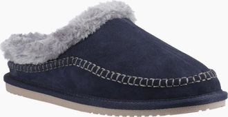 Hush Puppies Mens Atticus Mens Slipper - Navy - Size: 11