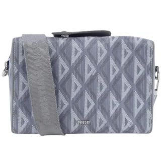 Dior Pre-owned Lingo22 CD Diamond Bag - Dames - Pre-owned - Grijs - Maat: ONE Size Leer