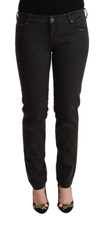 Ermanno Scervino Low Waist Skinny blue Cotton Womens Jeans