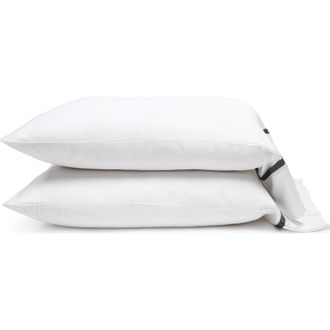 Pom Pom at Home Langston Set of 2 Sateen Pillowcases in Midnight at Nordstrom, Size King