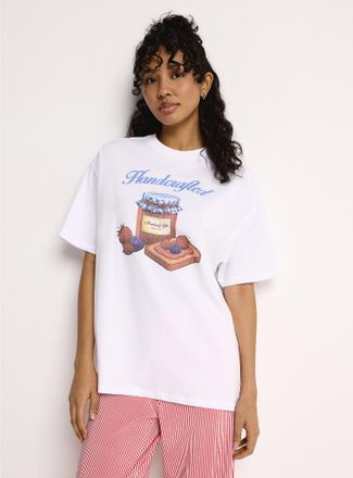 Twik Womens Playful print loose T-shirt