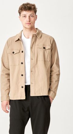 Perform Collection Twill overshirt - Donker zand