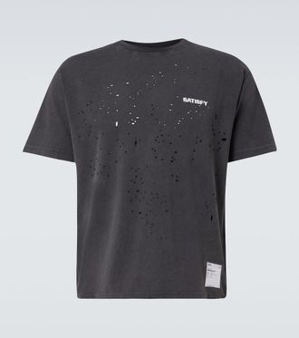 SATISFY MothTech cotton jersey T-shirt