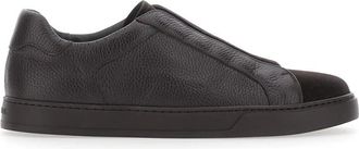 Doucal's Spencer Sneaker - Heren - Sneakers - Bruin - 44 EU - Wol - Schoenen