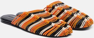 Farm Rio Leather slides