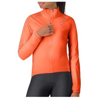 Castelli Emergency 3 Rain Jacket Velojacke f&uuml;r Damen | rot
