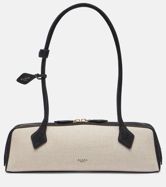 Alaia Alaïa Le Teckel Medium canvas shoulder bag