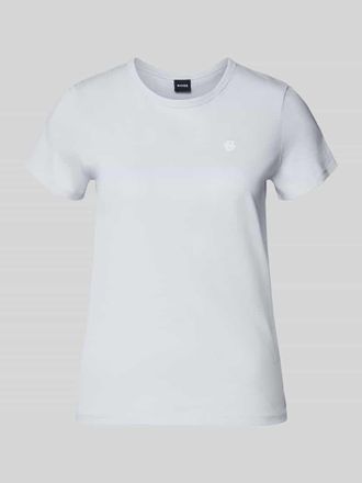 HUGO BOSS Regular Fit T-Shirt aus reiner Baumwolle Modell Eventsa11 in Hellblau, Gr&ouml;&szlig;e XL