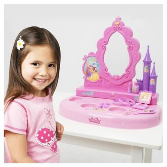 Trade Shop Trade Shop - Specchiera Da Tavolo Principesse Disney Altezza 42 Cm Con Accessori Bambine