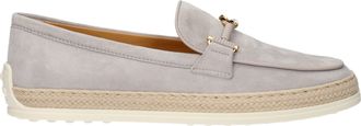 Tod's Tods Mujers Mocasines de ante gris