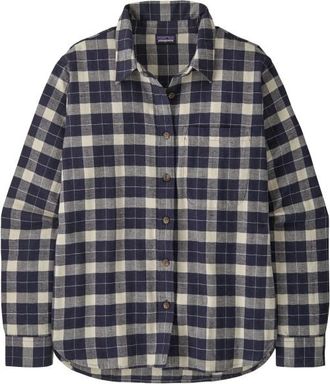 Patagonia LW Fjord Flannel Shirt Hemd f&uuml;r Damen | grau