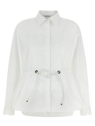Max Mara White Cotton Womens Blouse
