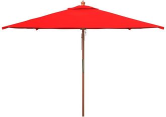 Safavieh Velop 7.5Ft Wood Umbrella