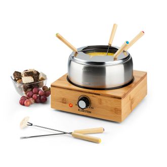 Klarstein Klarstein Bambus Fondue Olla De Acero Inoxidable 800w
