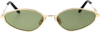 Retro Superfuture Sunglasses Vgi Gld