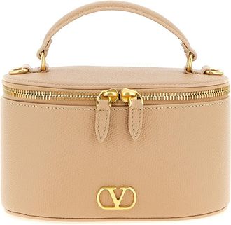 Valentino Garavani Pink Vlogo Mini Crossbody Bag