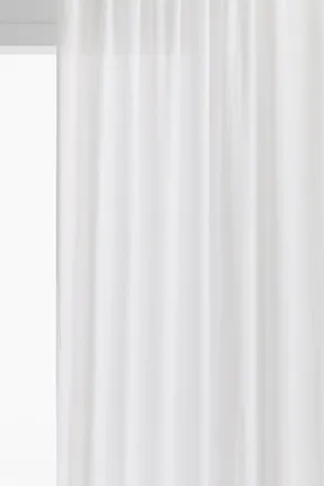 H&M 2er-Pack Vorhangschals aus Leinenmix - Weiss