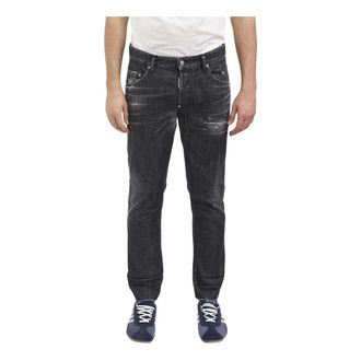 Dsquared2 Slim-fit Jeans, male, Black, Size: L Pantalone in Denim Skater