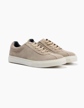 Ben Sherman Mens Ben Sherman Bentley II Suede Mens Stone Trainers - Grey - Size: 12
