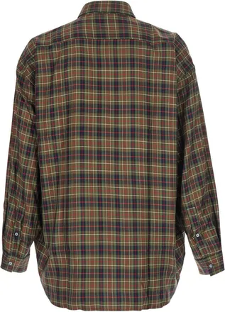 Acne Studios Tartan Cotton Shirt - Green