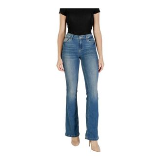 Liu Jo Dames, Jeans, Blauw, Maat: W33 Katoen