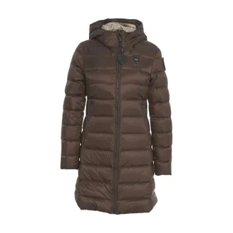 Blauer Down Coats, female, Brown, Size: XL Quilted Down Coat Marrone Aw25