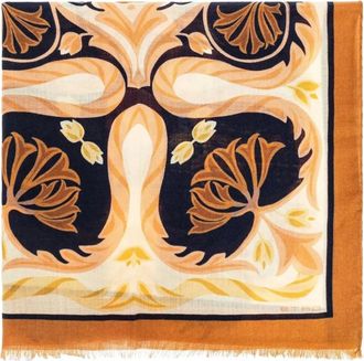 Etro Sciarpa con frange - Toni neutri