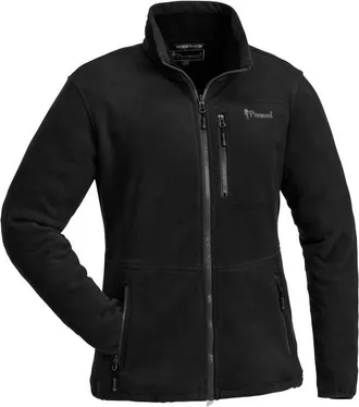 Pinewood Finnveden Fleece Jacket Fleecejacke f&uuml;r Damen | schwarz