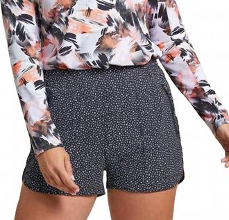 Tribal Four-Way Stretch Beach Short In Onyx