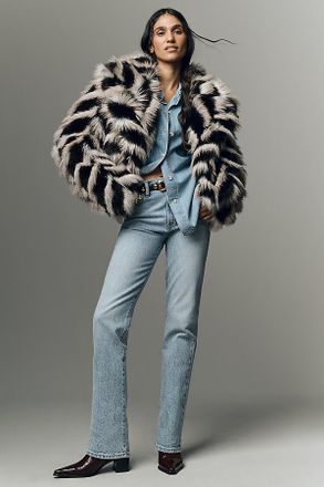 Pistola Denim Bri High-Rise Straight-Leg Jeans