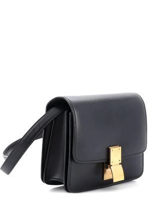 Celine Classic Box Bag Smooth Leather Small crossbody bag - Zwart