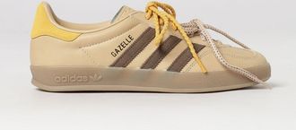 adidas Gazelle Indoor Smooth Leather Sneakers with Padded Ankle