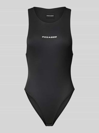 Pegador Body mit Label-Print Modell MAYA in Black, Gr&ouml;&szlig;e S