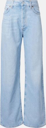 A Gold E Jeans Franka a vita media e gamba larga