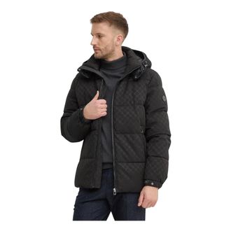 Joop Heren, Jassen, Zwart, Maat: 2XL Leer